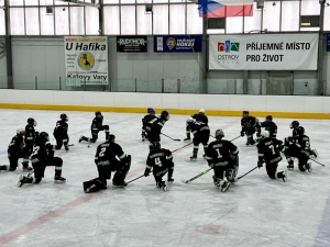 HC Čerti Ostrov : HC Draci Bílina 1:8 (0:2,1:2,0:4)